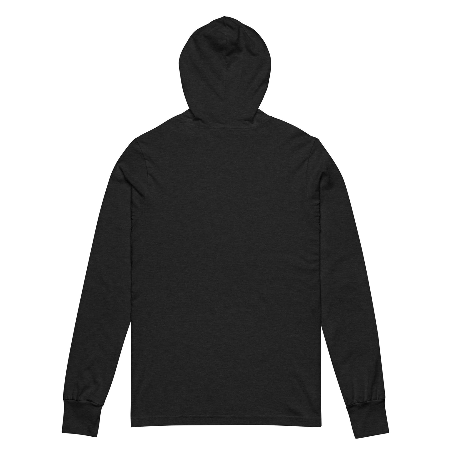 Adult Unisex Hooded long-sleeve Front Logo Tee