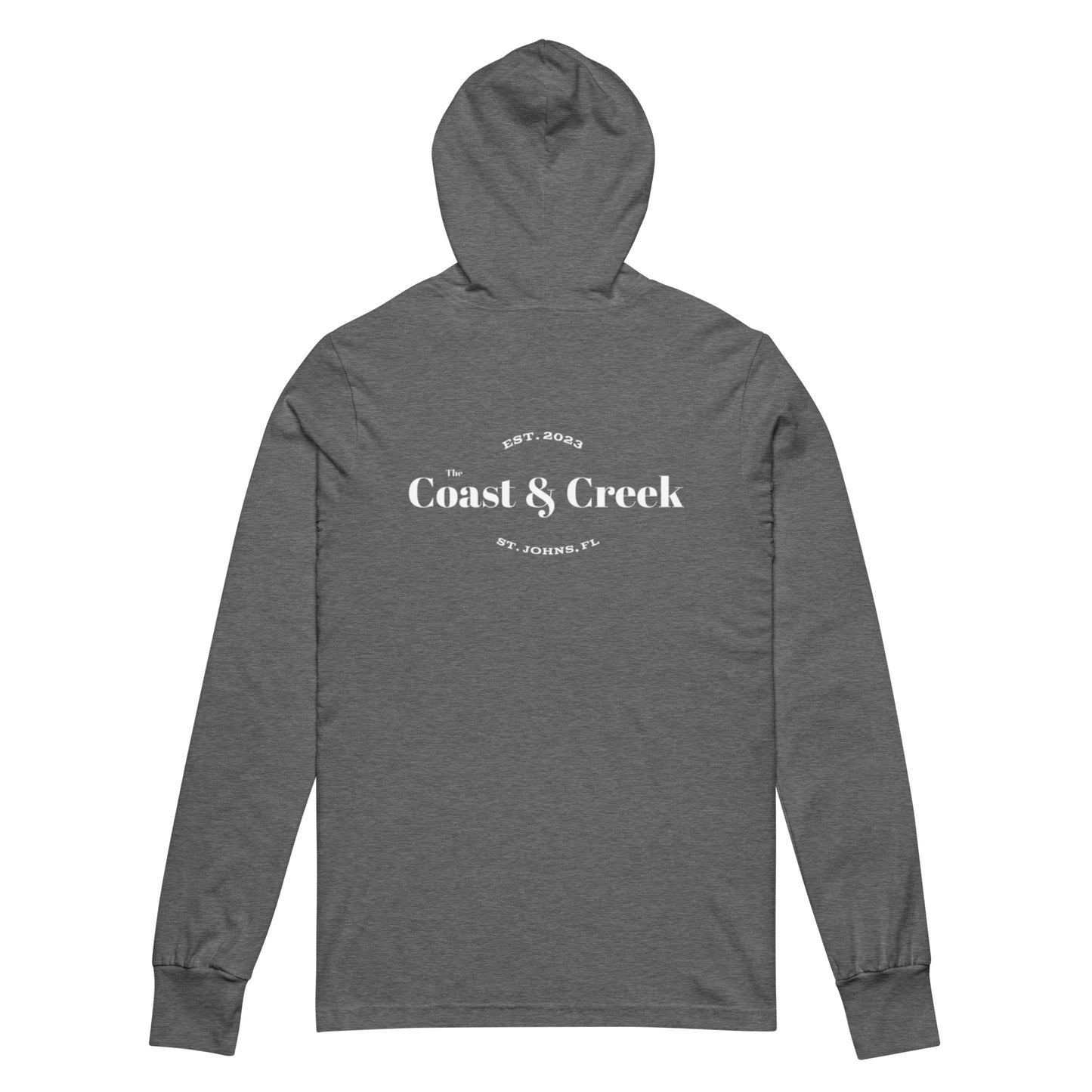 Adult Unisex Classic Logo Hooded long-sleeve tee