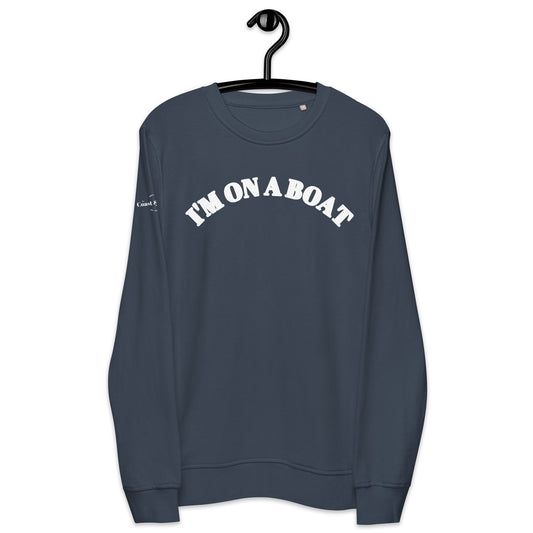 Adult Unisex Boat organic sweatshirt