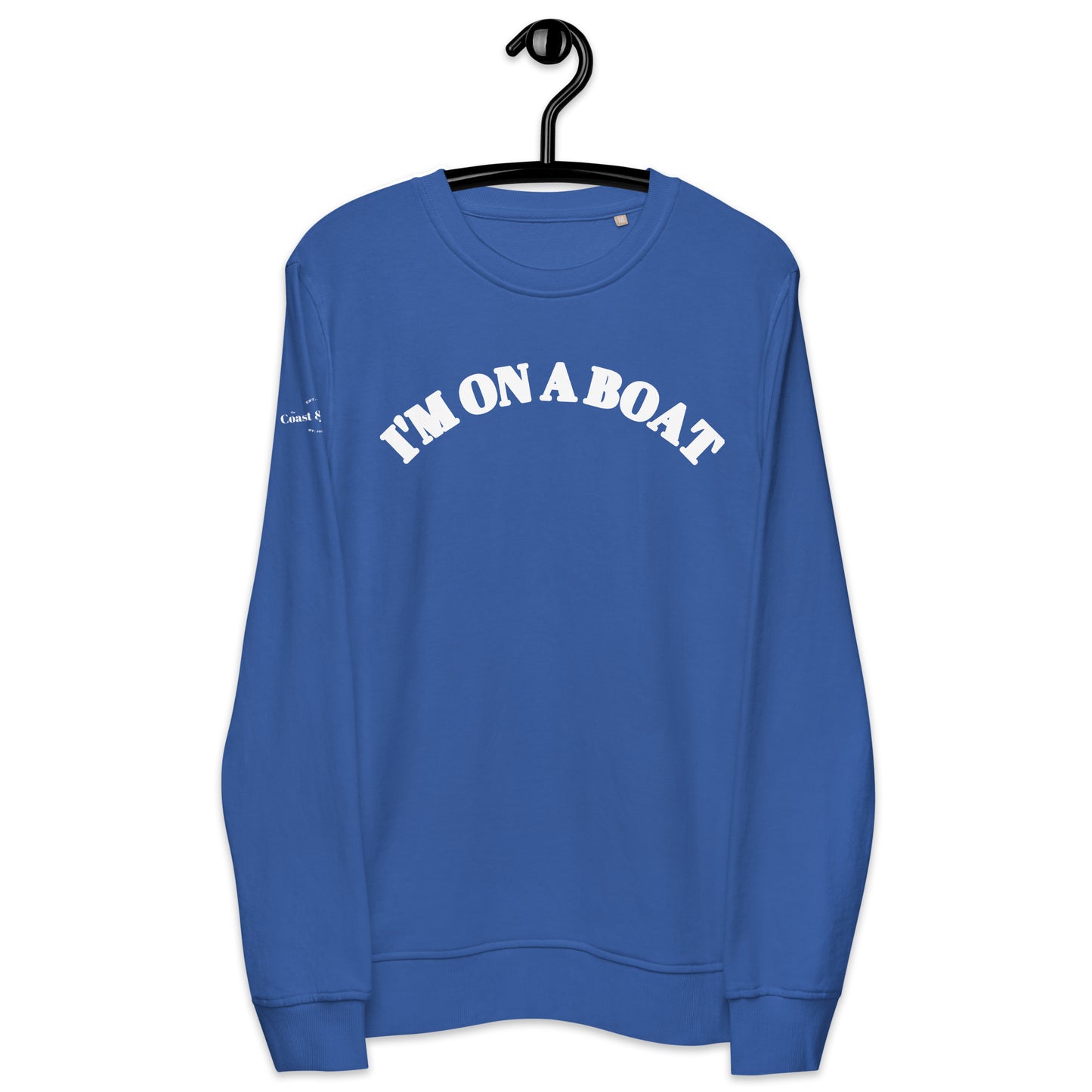 Adult Unisex Boat organic sweatshirt