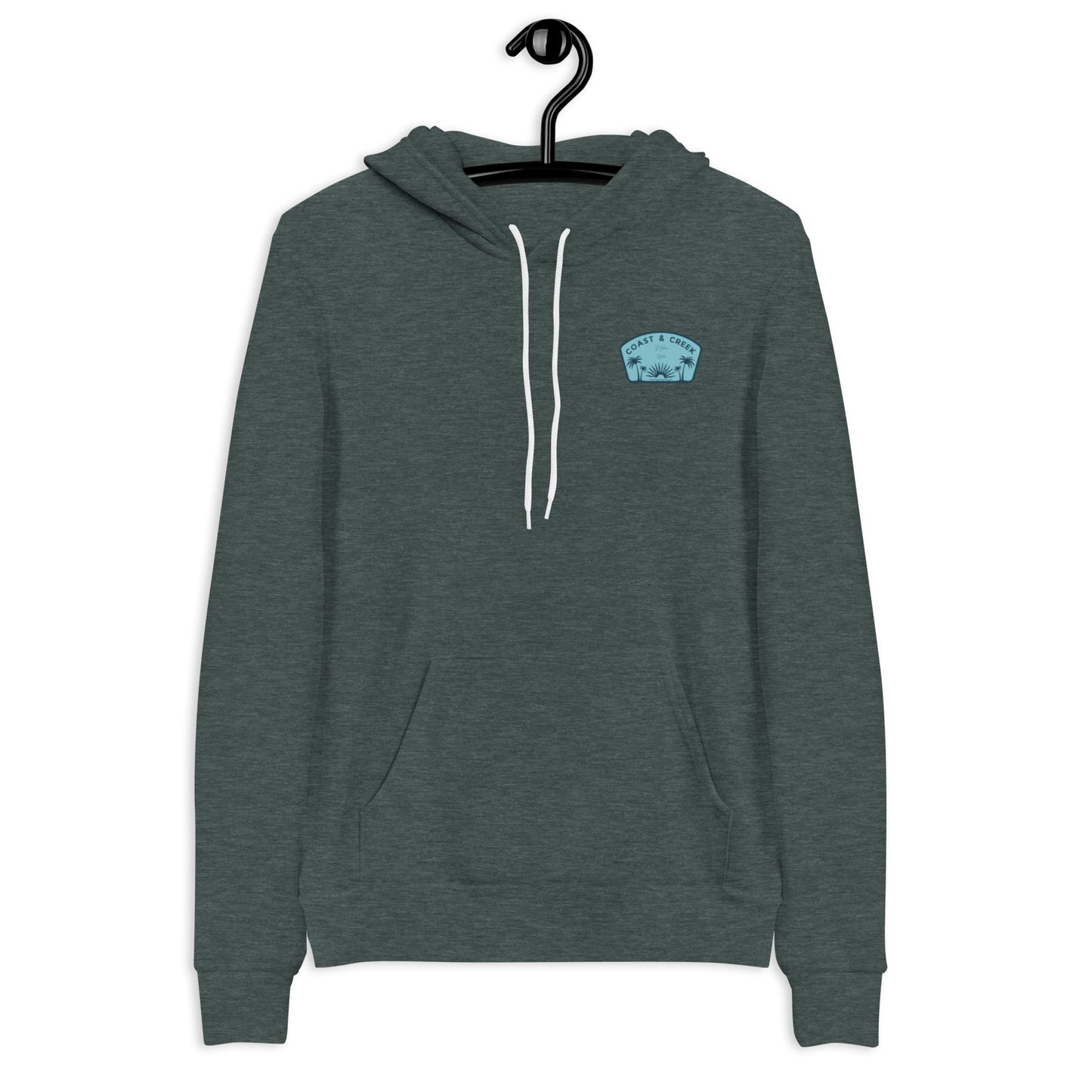 Adult Unisex hoodie Teal Logo