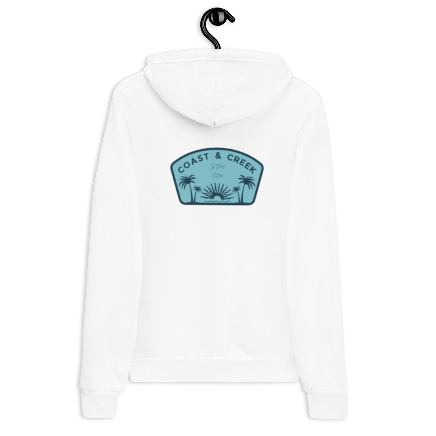 Adult Unisex hoodie Teal Logo