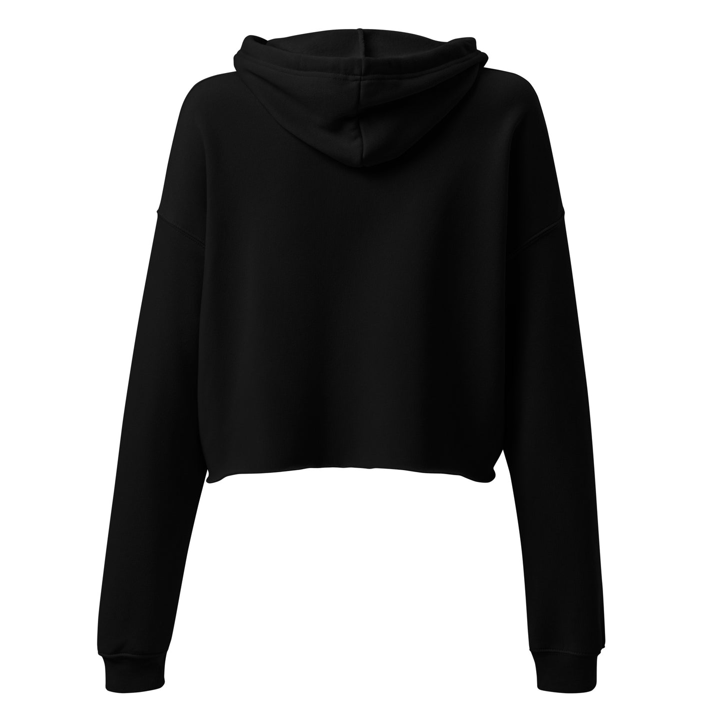 Women's Adult Crop Hoodie Retro Logo