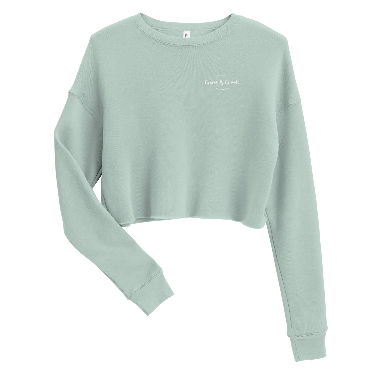 Adult Women's Nice to Sea You Crop Sweatshirt