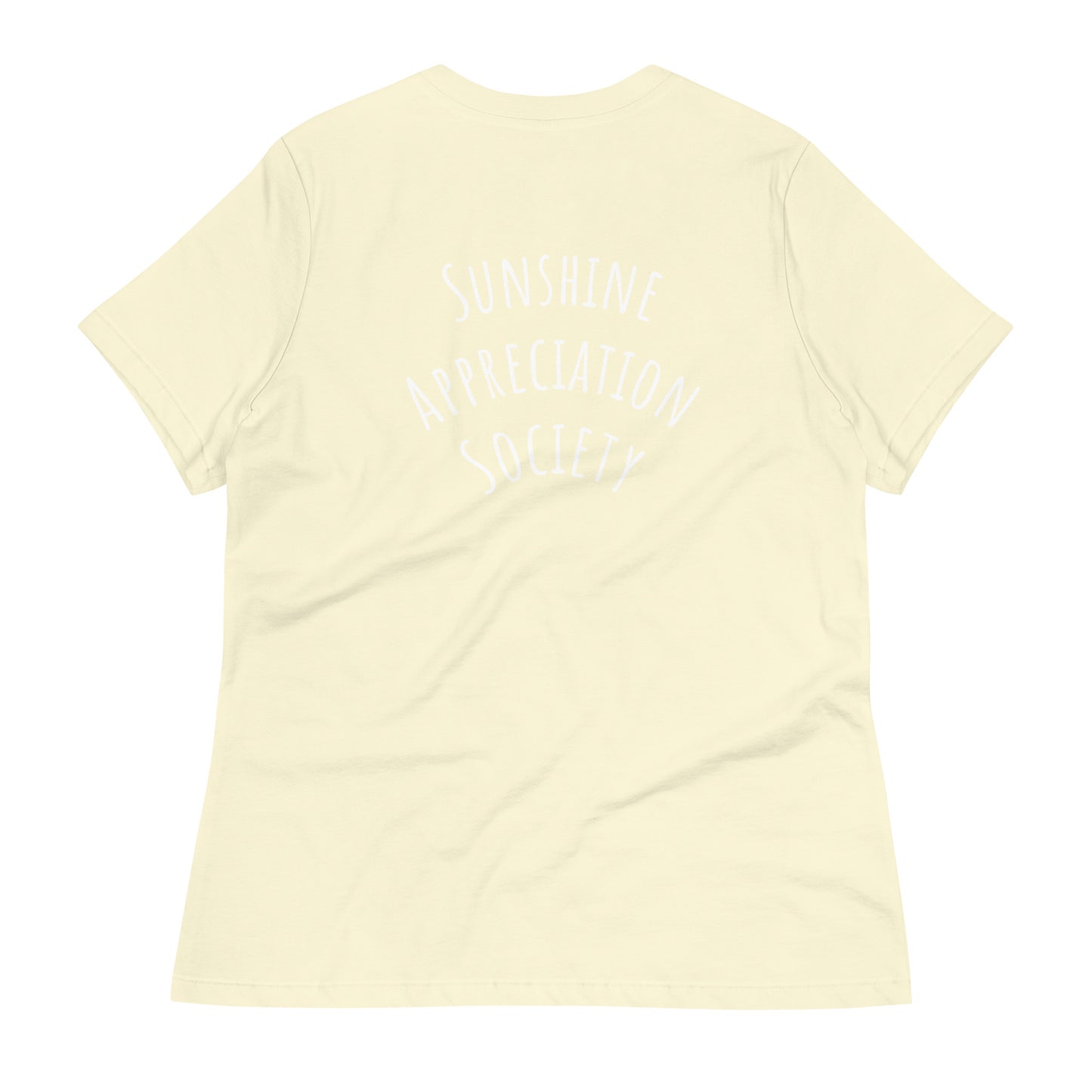 Women's Relaxed Sunshine Appreciation Society Tee