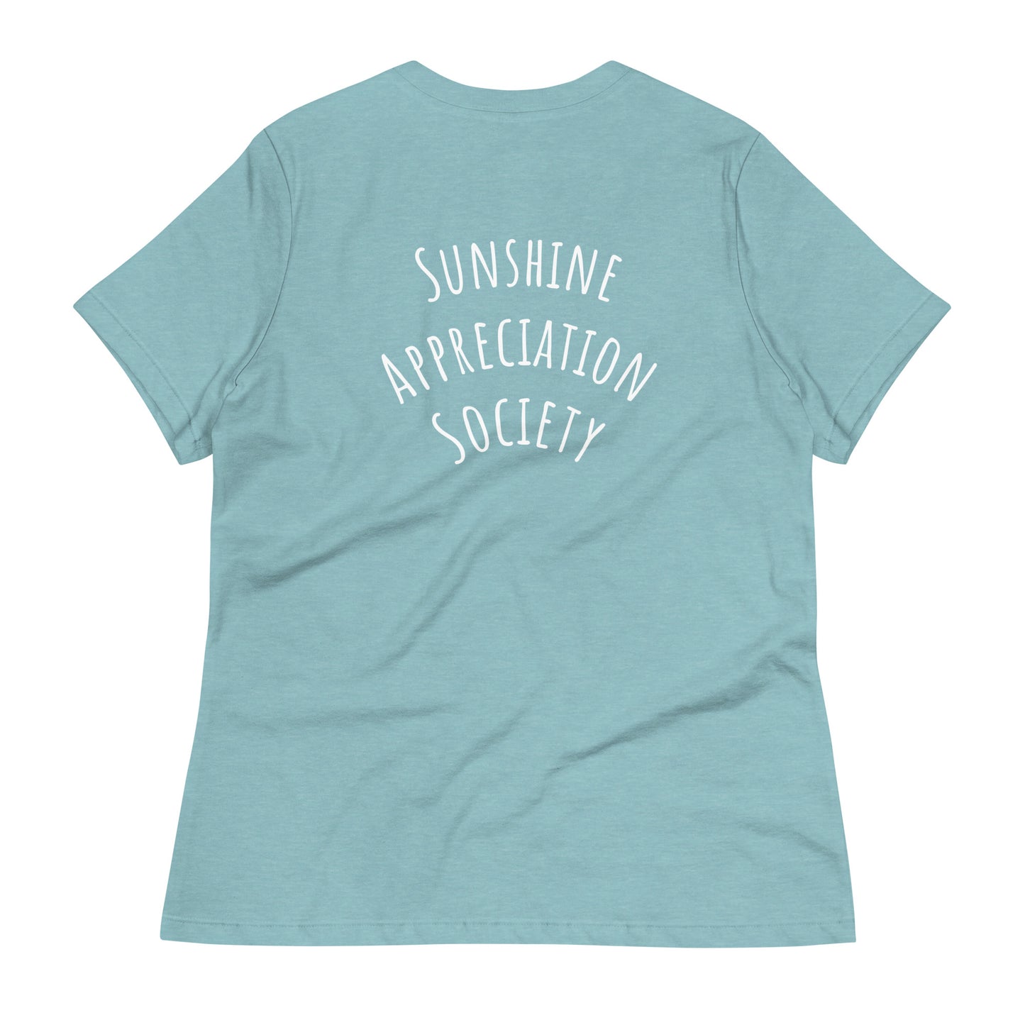 Women's Relaxed Sunshine Appreciation Society Tee