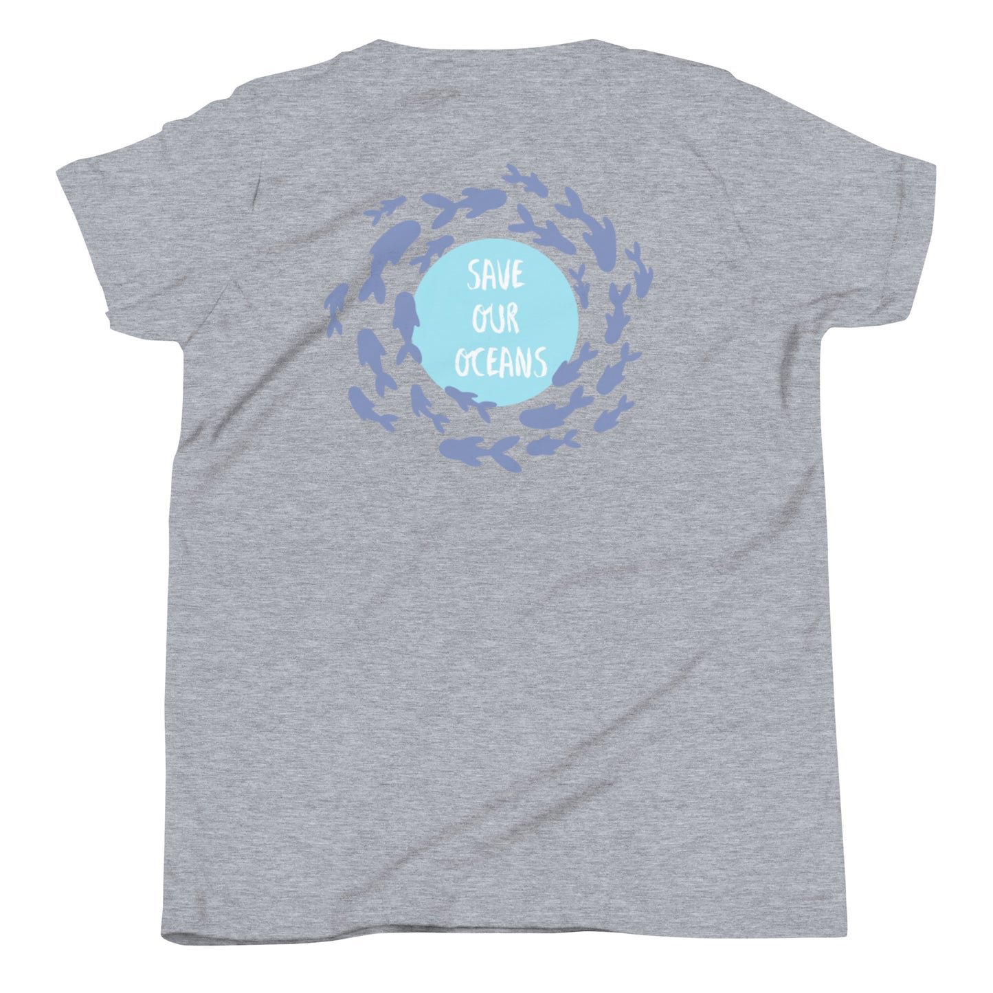 Youth Save Our Oceans Tee Circle Graphic