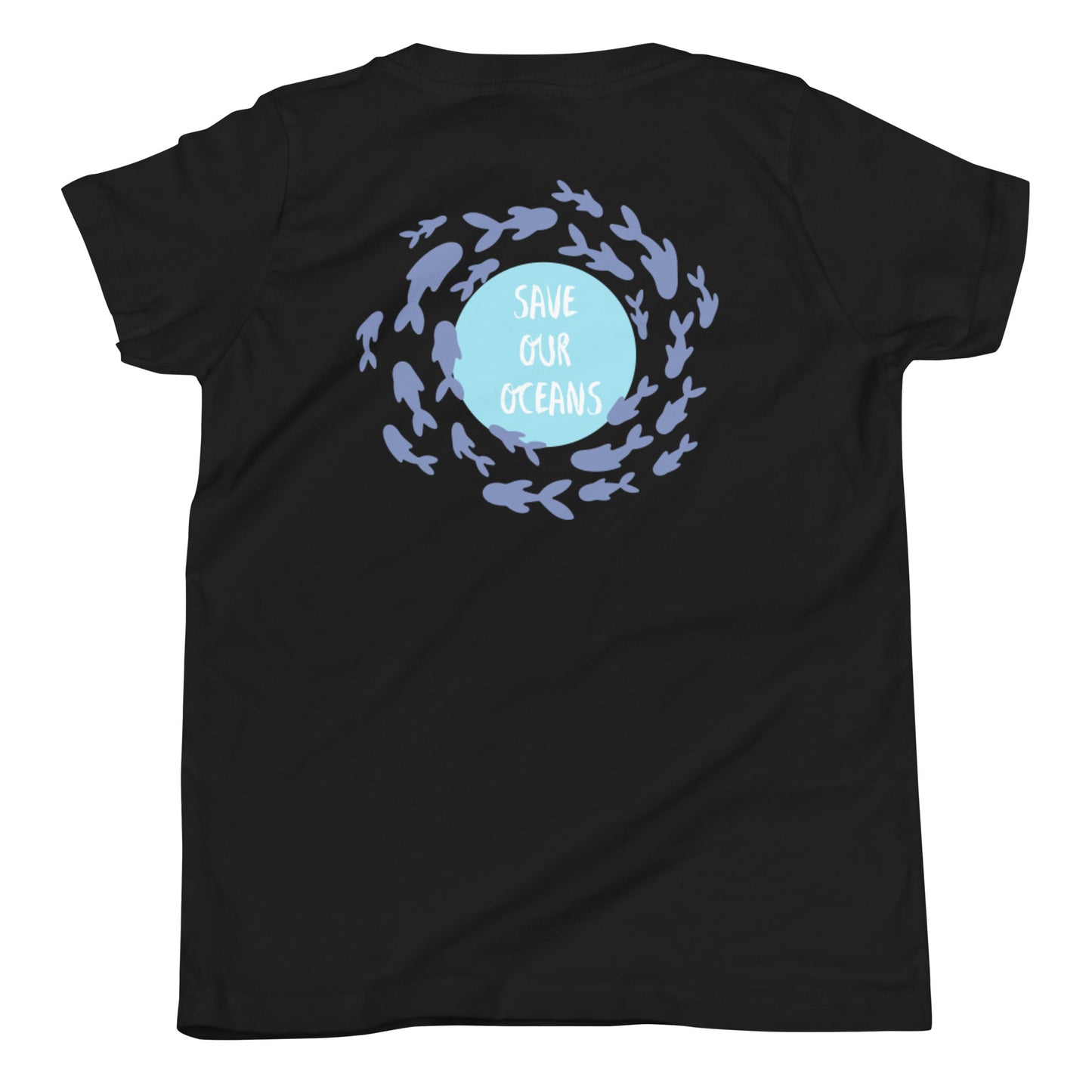 Youth Save Our Oceans Tee Circle Graphic