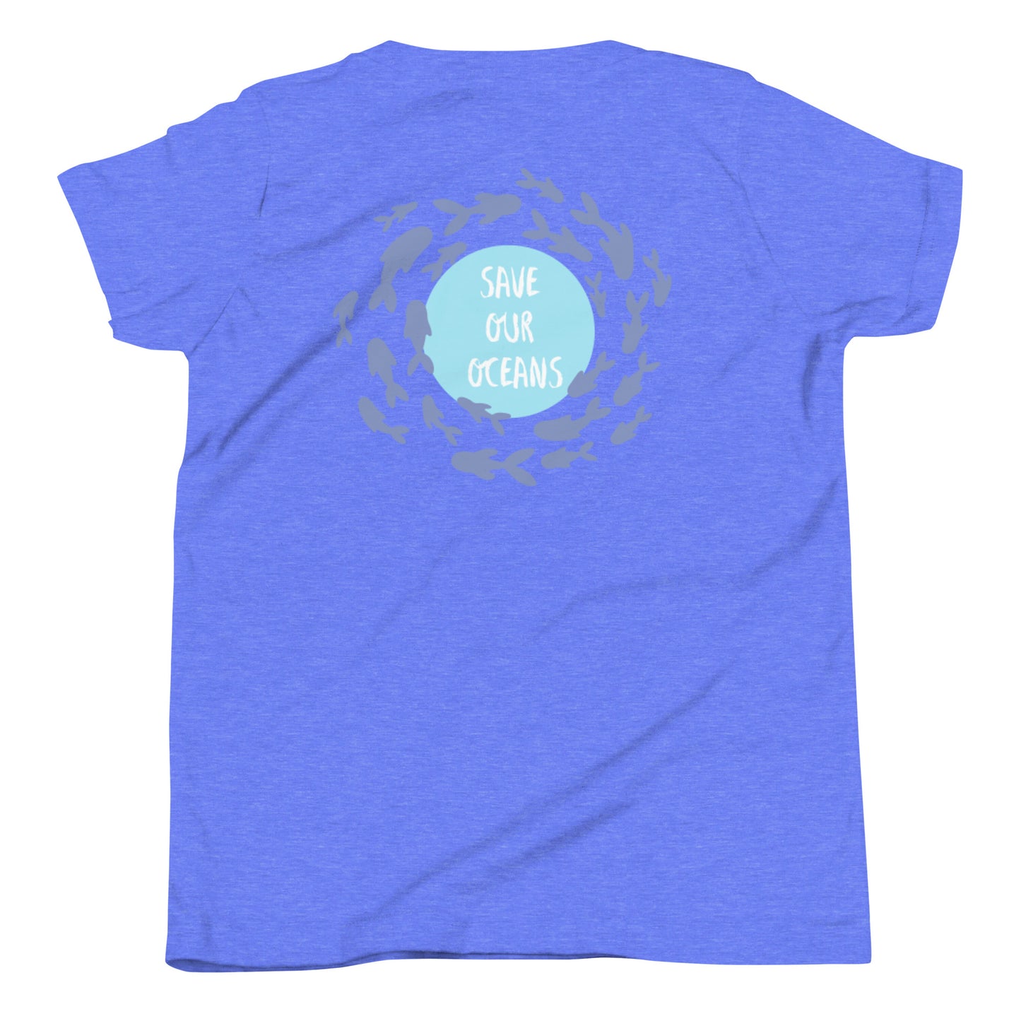 Youth Save Our Oceans Tee Circle Graphic