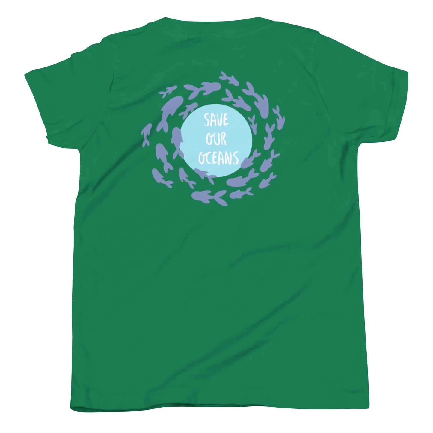 Youth Save Our Oceans Tee Circle Graphic