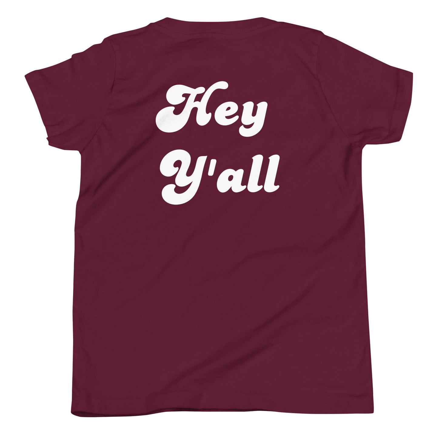 Youth Hey Y'all Short Sleeved Tee