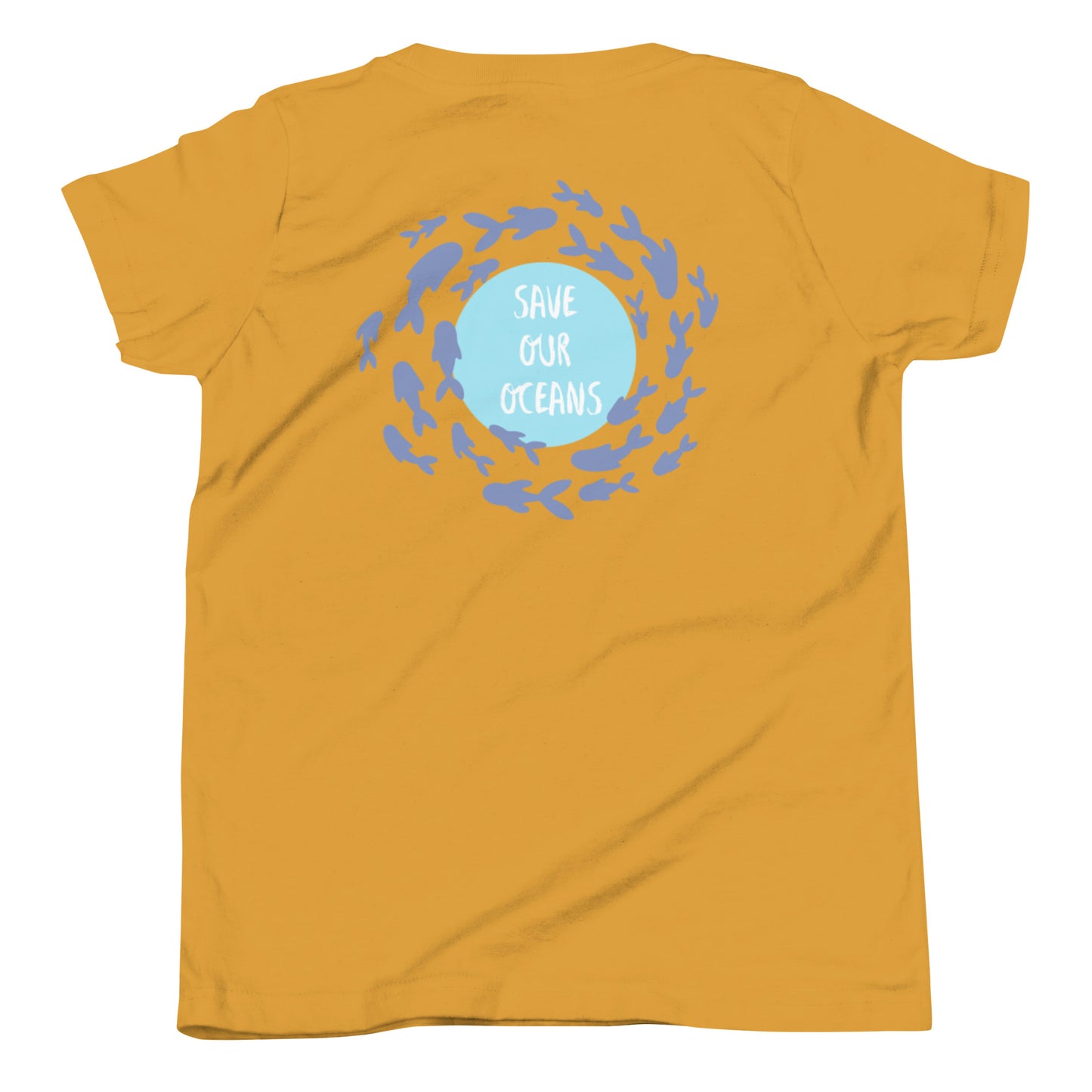 Youth Save Our Oceans Tee Circle Graphic